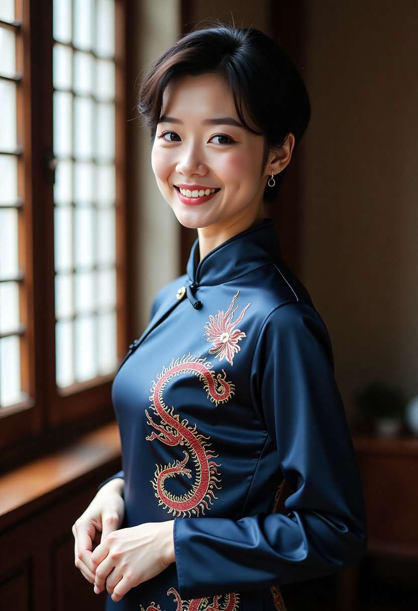 街头采访中的年轻人